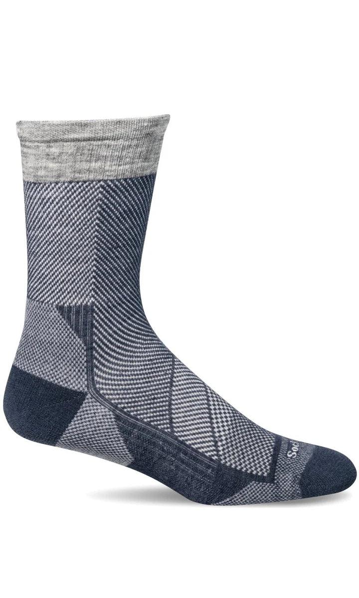 Sockwell Parks – Calzini A Compressione Moderata Uomo – Nero – Taglia M/L (Scarpe 40-43)