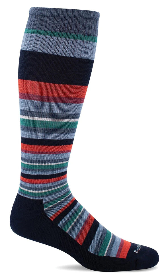 Sockwell Men's In Flight Moderate Graduated Compression Sock, Black - M/L Sockwell Men's In Flight Moderate Graduated Compression Sock, Black - M/L