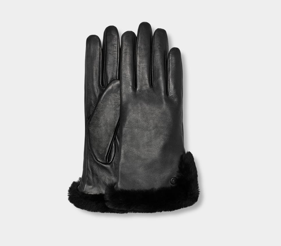 UGG Gant de ventilation en cuir et shearling pour femmes 21626 - Boutique du Cordonnier