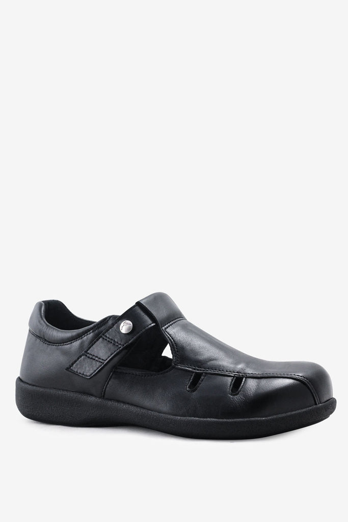 Ortomedical by Arcopedico DOCTOR GREY 6325 Noir | Chaussures orthopédiques larges - Boutique du Cordonnier