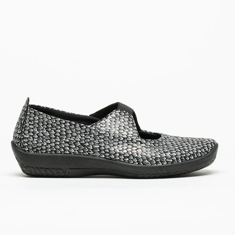 Arcopedico LEINA 4671 Broz Noir J14 | Chaussures avec semelles amovibles - Boutique du Cordonnier
