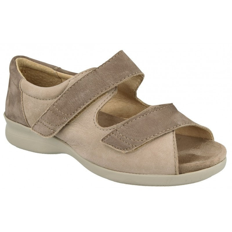 DB Shoes BLISS 2 78218Z Taupe | Large & Profond Sandales pour femmes - Boutique du Cordonnier