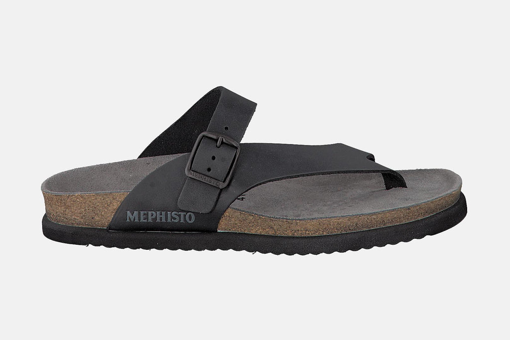 Mephisto NIELS Black 3400 Sandale de marche pour Homme Orthopédique - Boutique du Cordonnier