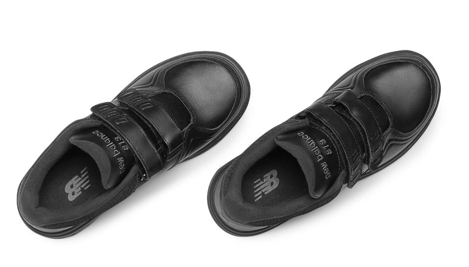 New Balance 813 WW813HBK Black Chaussures de Marche pour Femmes VELCRO avec Semelles Amovibles pour Orthèses Walking Women Shoe VELCRO Removable Footbed for Orthotics - Boutique du Cordonnier