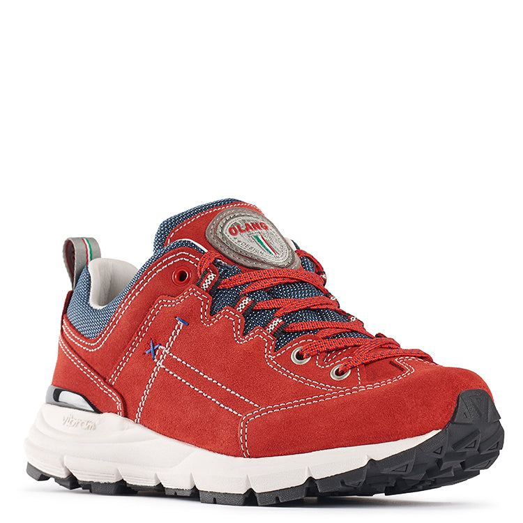 Olang GRILLO 815 Rosso | Chaussures de randonnée avec semelles amovibles - Boutique du Cordonnier