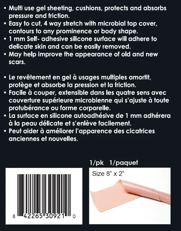 Paradigm Medical - Revêtement ultra mince autoadhésif en gel - Boutique du Cordonnier