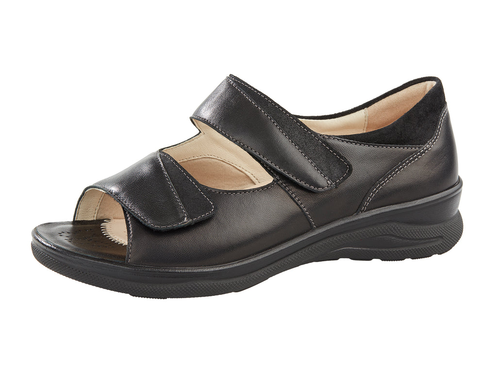 Fidelio 497009-90 Black Nappa | Hallux Valgus - Boutique du Cordonnier