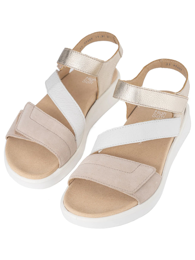 ARA Madeira 12-21407-11 Sand/Weiss/Platin - Boutique du Cordonnier