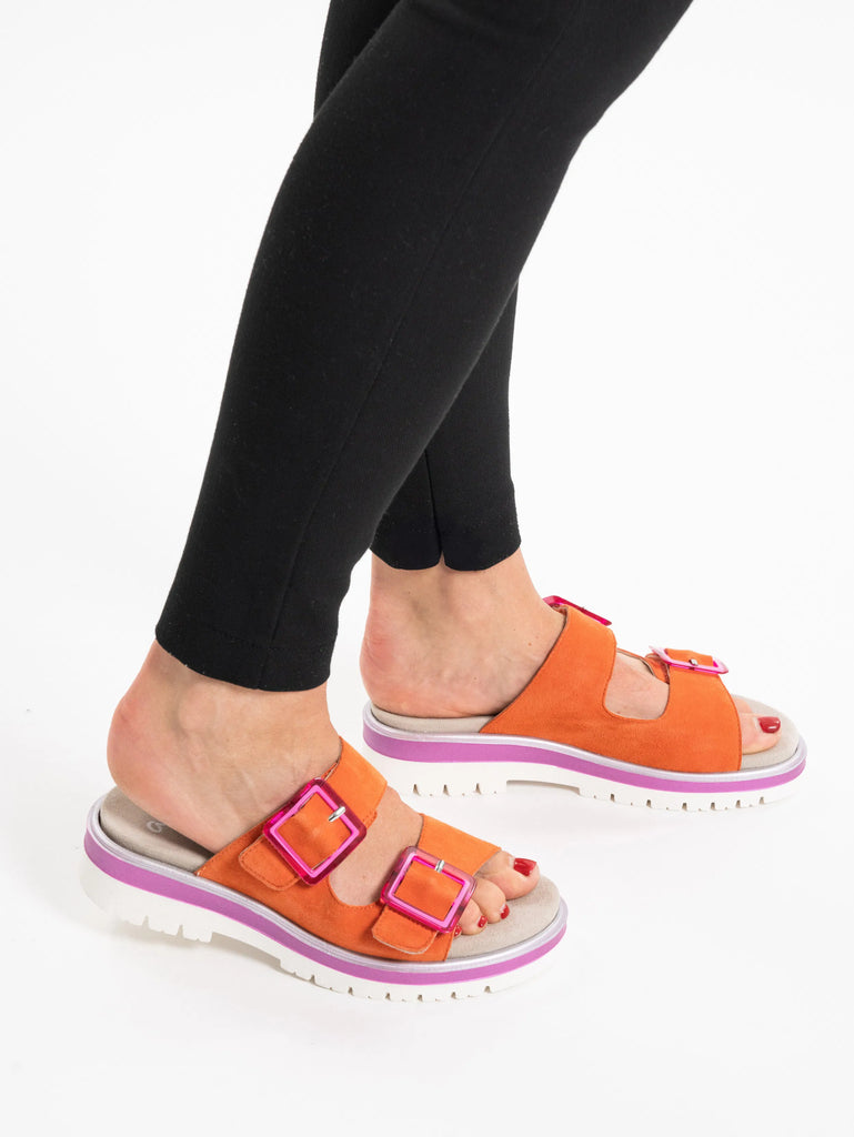 ARA Marbella Slide Malaga 12-21011-18 Poppy - Boutique du Cordonnier