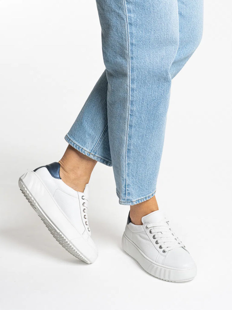 ARA Mikky MONACO 12-46523-05 White/Midnight - Boutique du Cordonnier