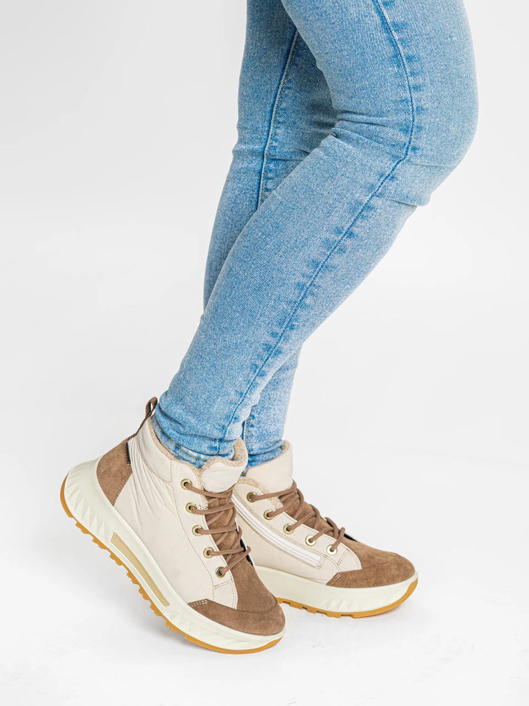 ARA Shale ST.MORITZ 12-26407-05 Sesame | Gore-tex - Boutique du Cordonnier