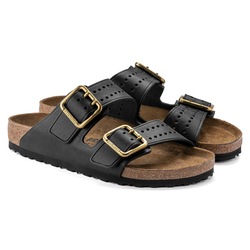 Birkenstock ARIZONA BOLD 1022604 Noir | Cuir Largeur Régulière - Boutique du Cordonnier