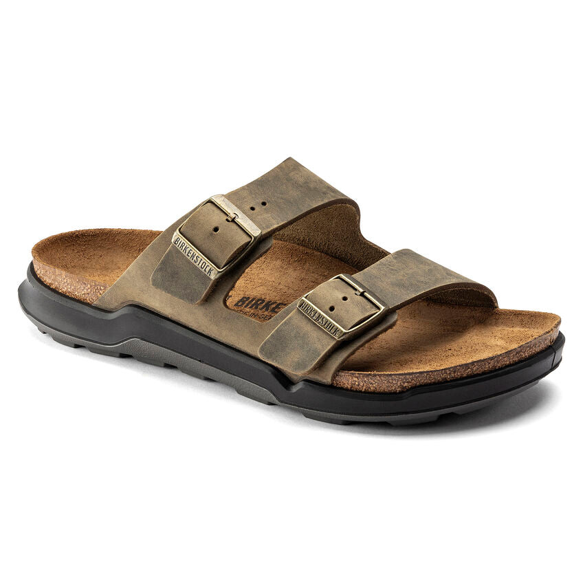 Birkenstock ARIZONA CT 1018463 Faded Khaki | Cuir Largeur Régulière - Boutique du Cordonnier