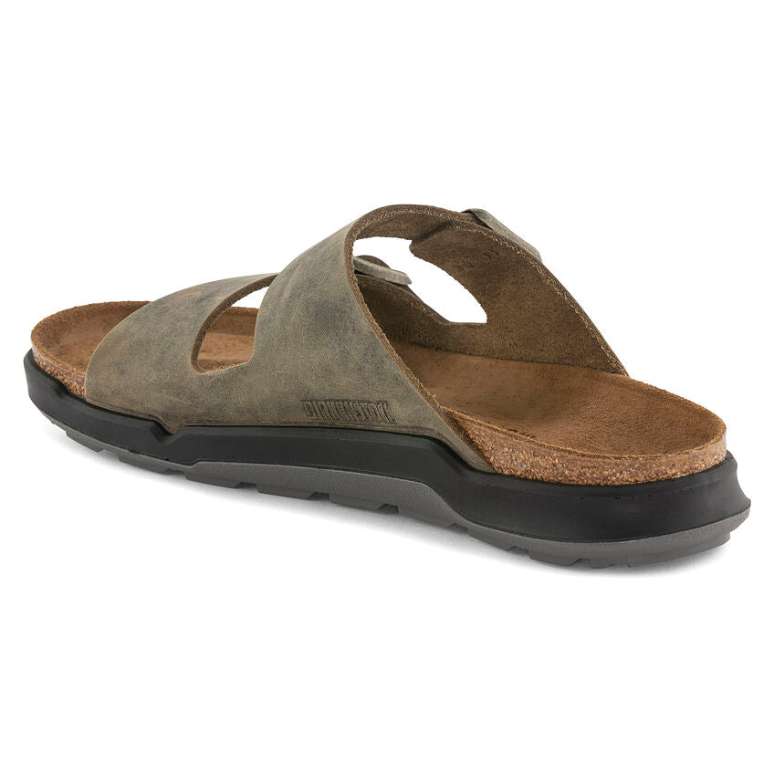 Birkenstock ARIZONA CT 1018463 Faded Khaki | Cuir Largeur Régulière - Boutique du Cordonnier