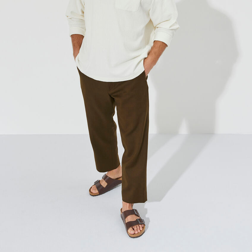 Birkenstock ARIZONA GRIP 1023117 Vintage Roast | Cuir Largeur Régulière - Boutique du Cordonnier