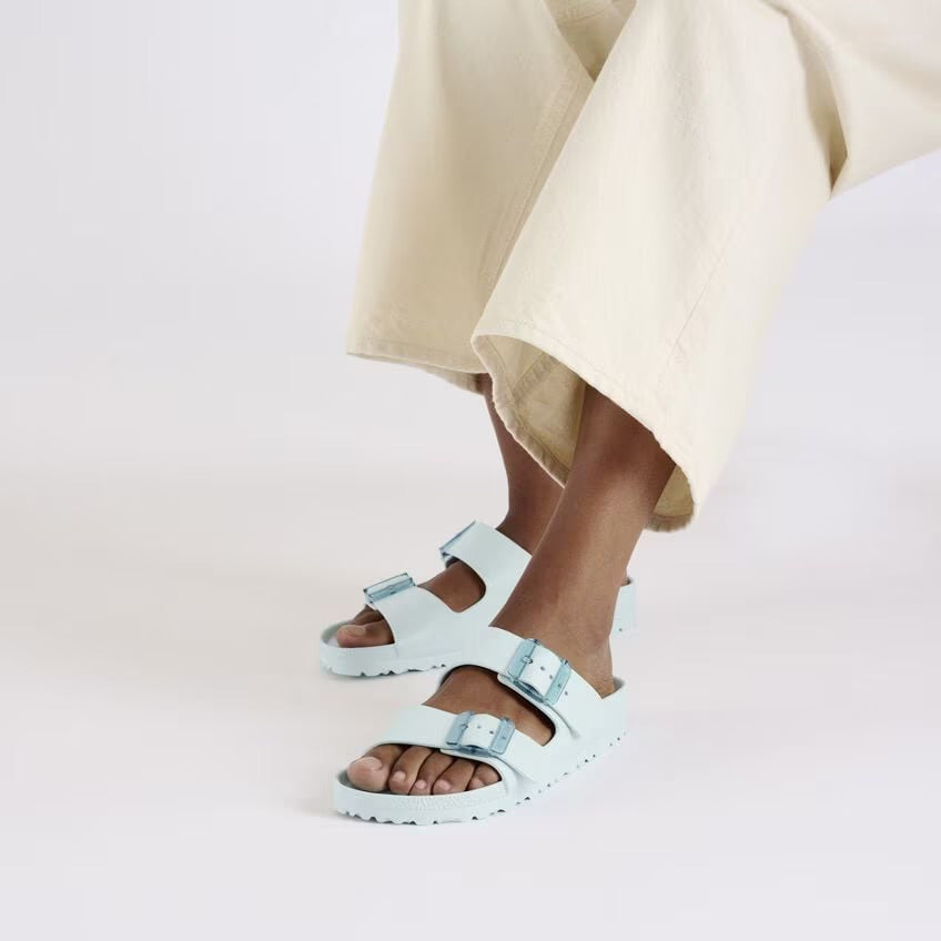 Birkenstock ARIZONA STEALTH EVA 1029744 Surf Green | EVA Largeur Étroite - Boutique du Cordonnier