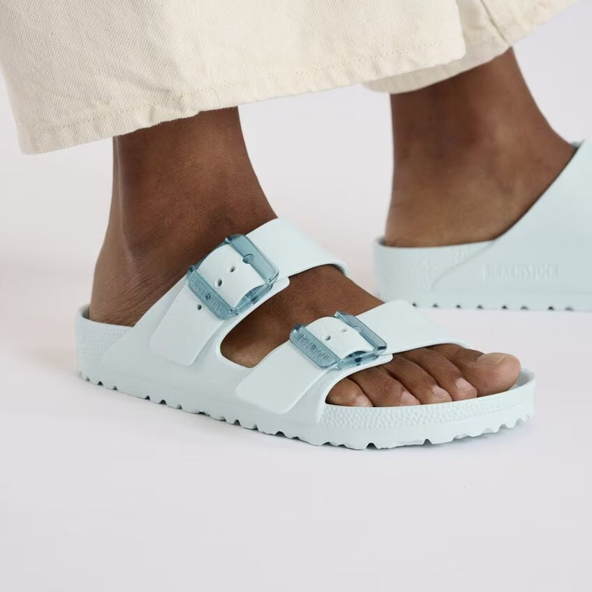 Birkenstock ARIZONA STEALTH EVA 1029744 Surf Green | EVA Largeur Étroite - Boutique du Cordonnier