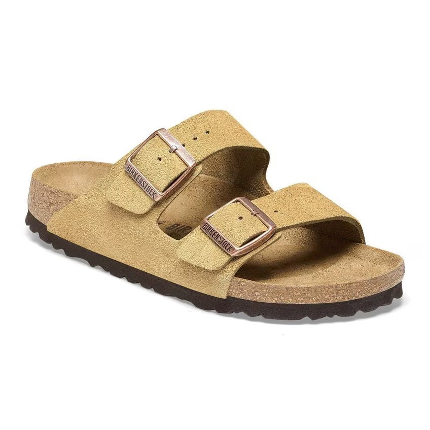 Birkenstock ARIZONA 1026190 Latte Cream | Suède Largeur Régulière - Boutique du Cordonnier