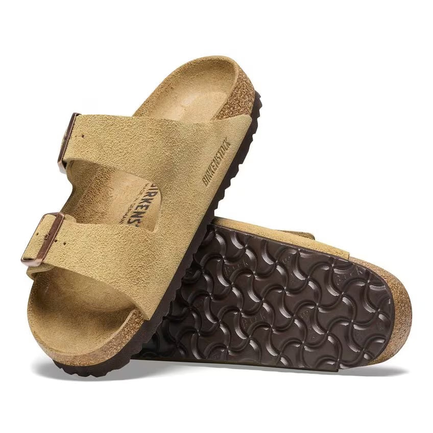 Birkenstock ARIZONA 1026190 Latte Cream | Suède Largeur Régulière - Boutique du Cordonnier