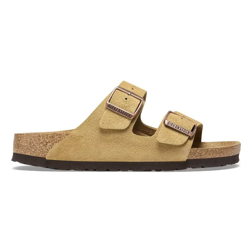 Birkenstock ARIZONA 1026190 Latte Cream | Suède Largeur Régulière - Boutique du Cordonnier