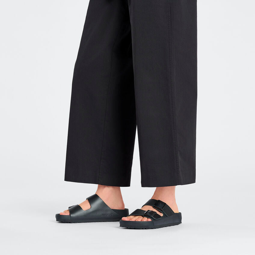 Birkenstock ARIZONA 1026843 Noir | Cuir Exquisite Largeur Étroite - Boutique du Cordonnier
