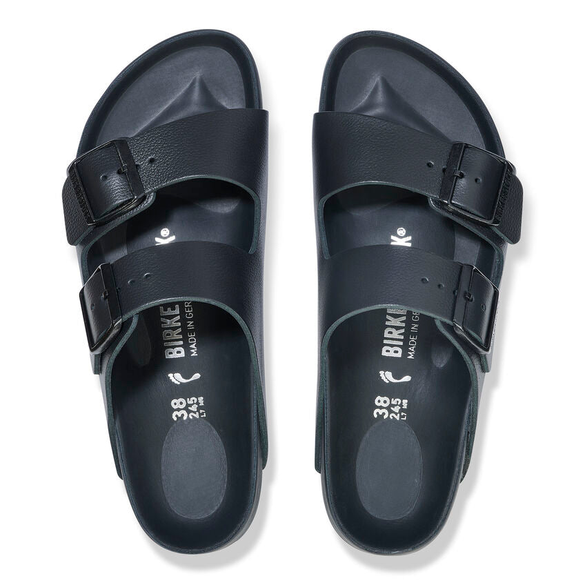 Birkenstock ARIZONA 1026843 Noir | Cuir Exquisite Largeur Étroite - Boutique du Cordonnier