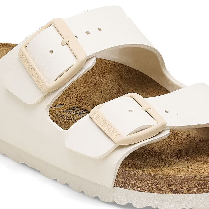 Birkenstock ARIZONA 1027339 Eggshell | Birko-Flor Largeur Étroite - Boutique du Cordonnier