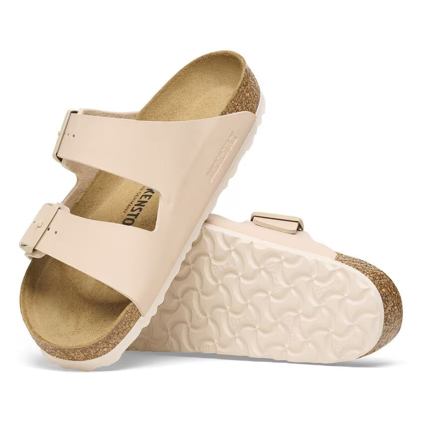 Birkenstock ARIZONA 1027723 New Beige | Birko-Flor Largeur Étroite - Boutique du Cordonnier