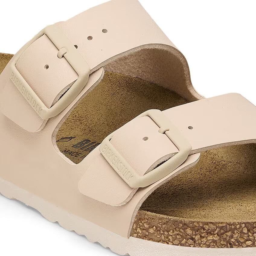 Birkenstock ARIZONA 1027723 New Beige | Birko-Flor Largeur Étroite - Boutique du Cordonnier