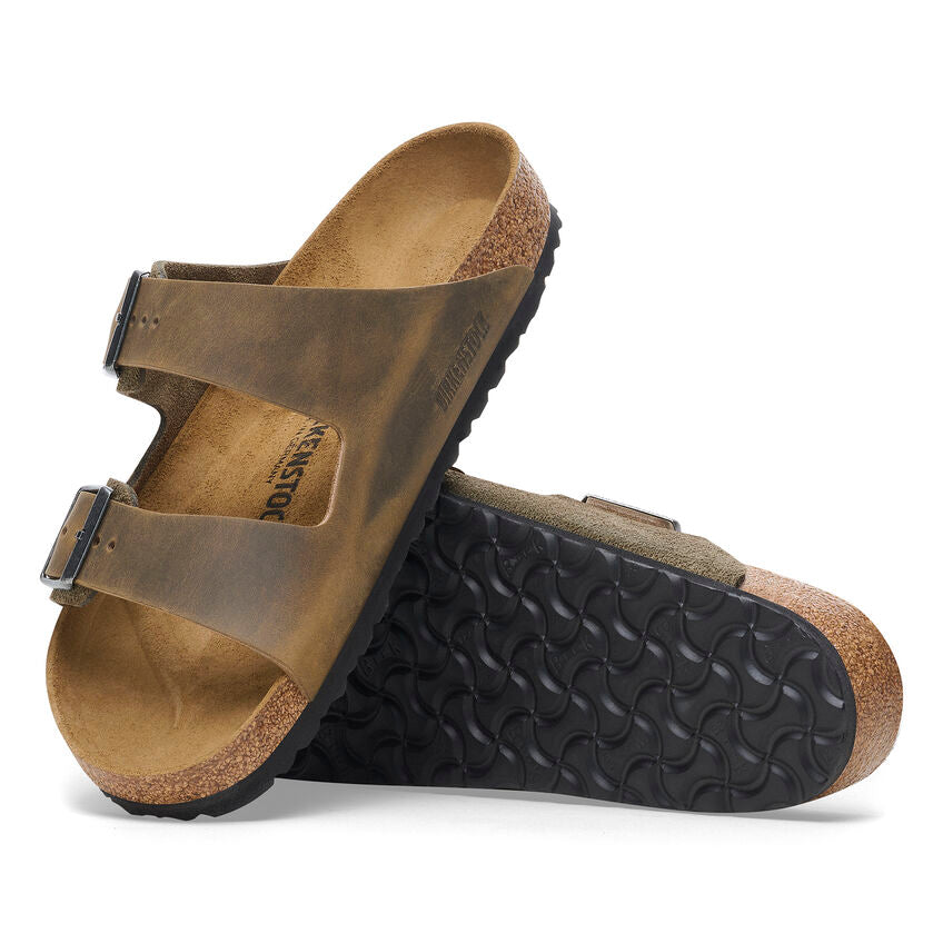 Birkenstock ARIZONA 1028151 Thyme | Suède/Cuir Largeur Régulière - Boutique du Cordonnier