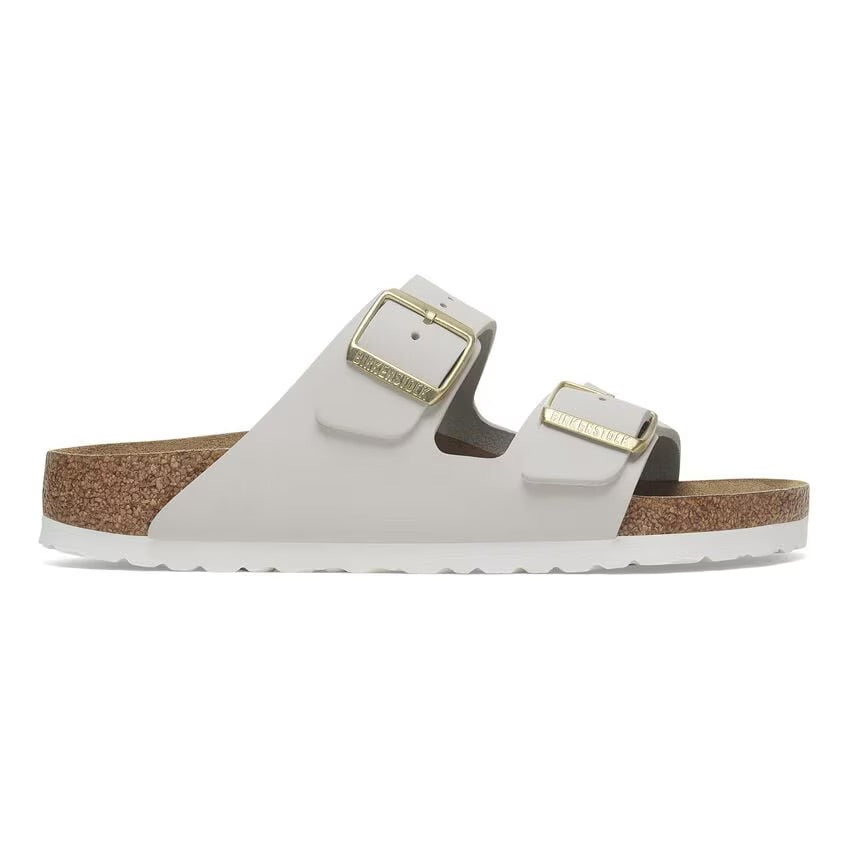 Birkenstock ARIZONA 1029405 Antique White | Nubuck Largeur Régulière - Boutique du Cordonnier