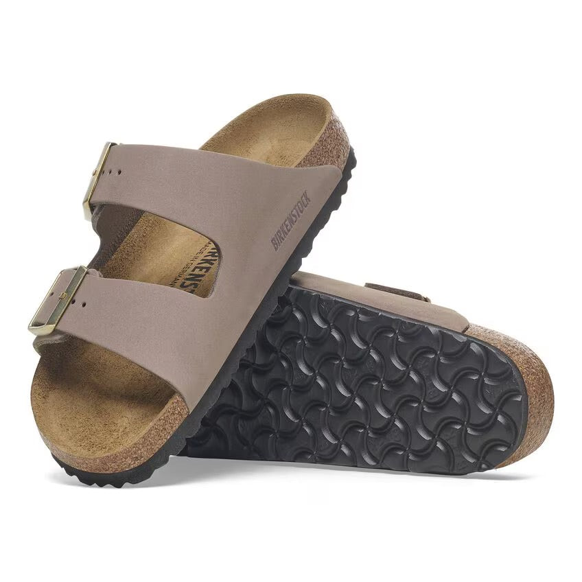 Birkenstock ARIZONA 1029407 Faded Purple | Nubuck Largeur Régulière - Boutique du Cordonnier