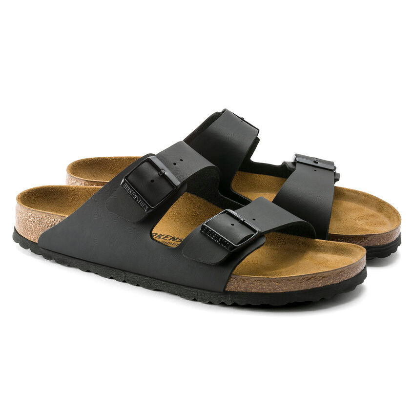 Birkenstock Arizona 051793 Noir Birko Flor Largeur Étroite - Boutique du Cordonnier