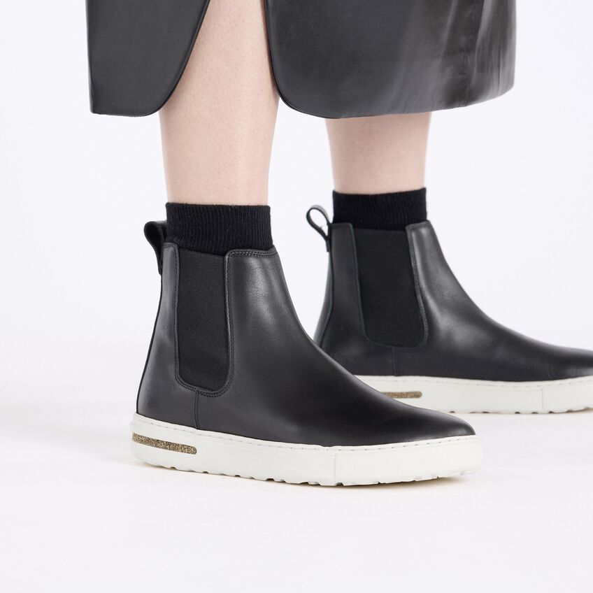 Birkenstock BEND CHELSEA 1028521 Noir | Cuir Largeur Régulière - Boutique du Cordonnier