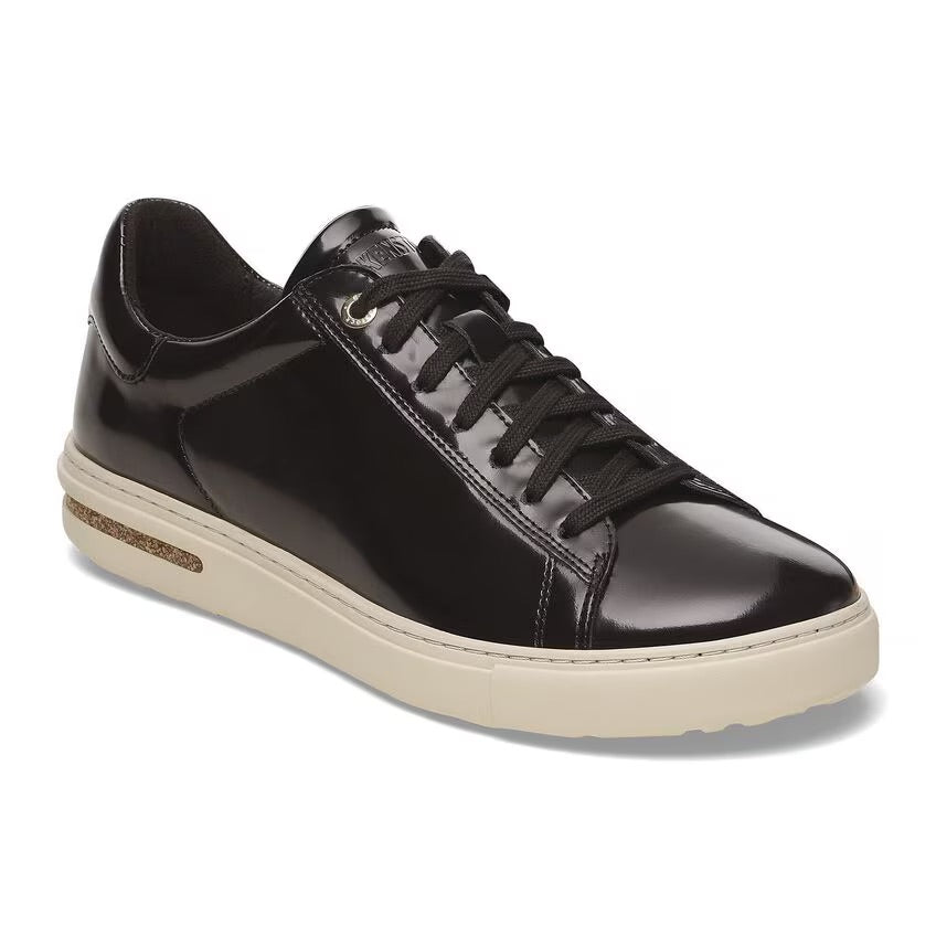 Birkenstock BEND LOW 1029734 High Shine Black | Cuir Largeur Étroite - Boutique du Cordonnier