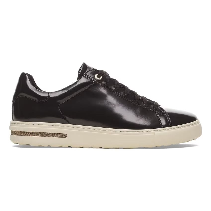 Birkenstock BEND LOW 1029734 High Shine Black | Cuir Largeur Étroite - Boutique du Cordonnier