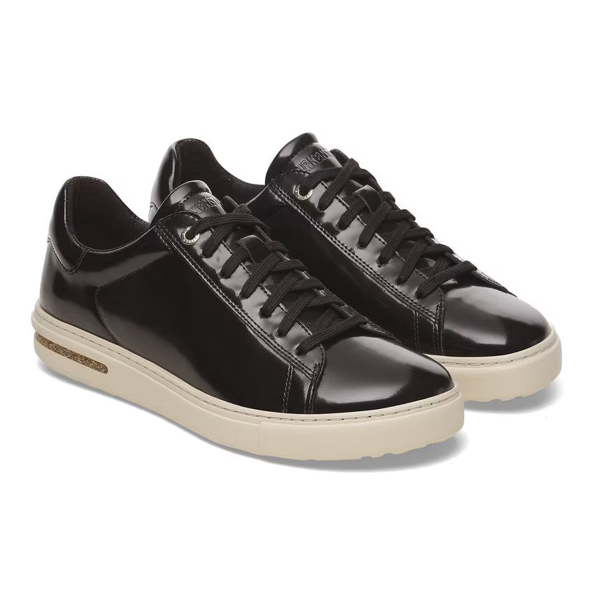 Birkenstock BEND LOW 1029734 High Shine Black | Cuir Largeur Étroite - Boutique du Cordonnier