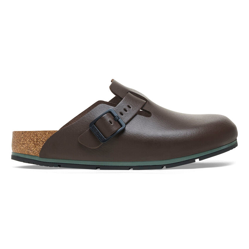 Birkenstock BOSTON PRO 1026187 Soft Java | Cuir Largeur Régulière Sabots professionnels antidérapants - Boutique du Cordonnier