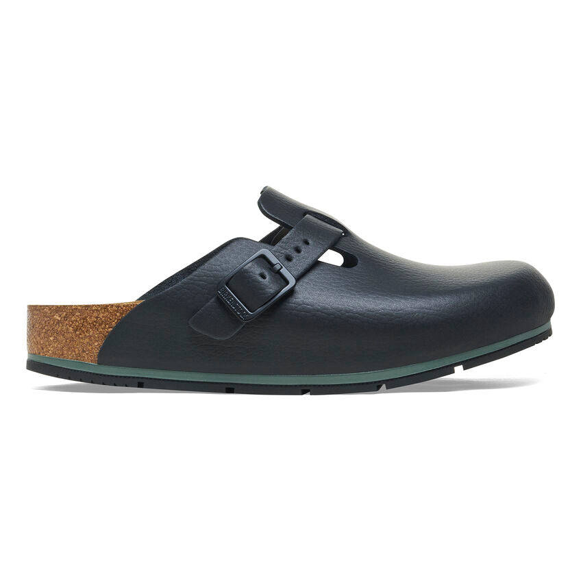 Birkenstock BOSTON PRO 1025979 Noir | Cuir Largeur Régulière Sabots professionnels antidérapants - Boutique du Cordonnier