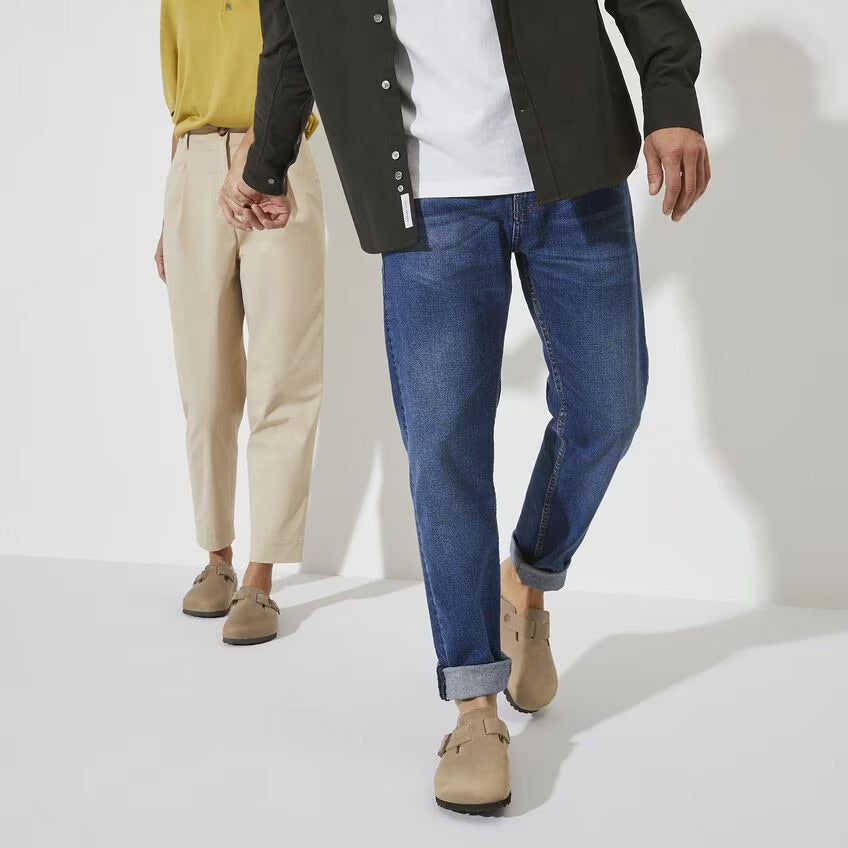 Birkenstock BOSTON 960811 Tabacco | Cuir Largeur Régulière - Boutique du Cordonnier