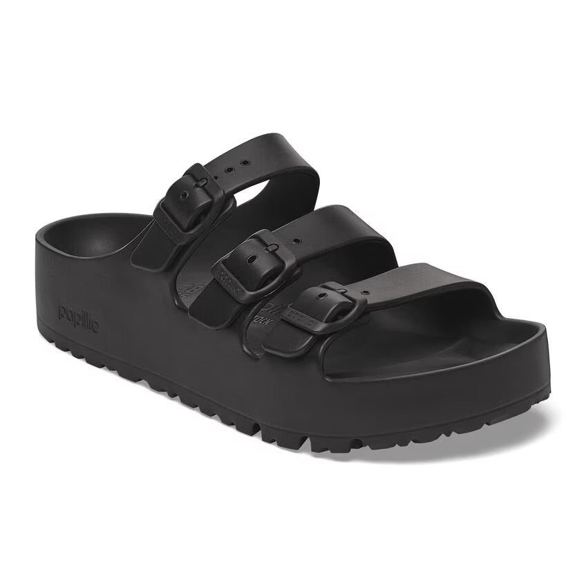 Birkenstock FLORIDA III PLATFORM EVA 1029738 Noir | EVA Largeur Étroite - Boutique du Cordonnier