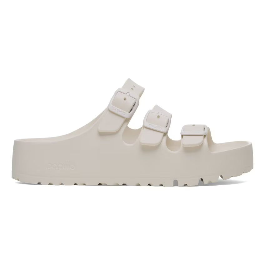Birkenstock FLORIDA III PLATFORM EVA 1029770 Eggshell | EVA Largeur Étroite - Boutique du Cordonnier