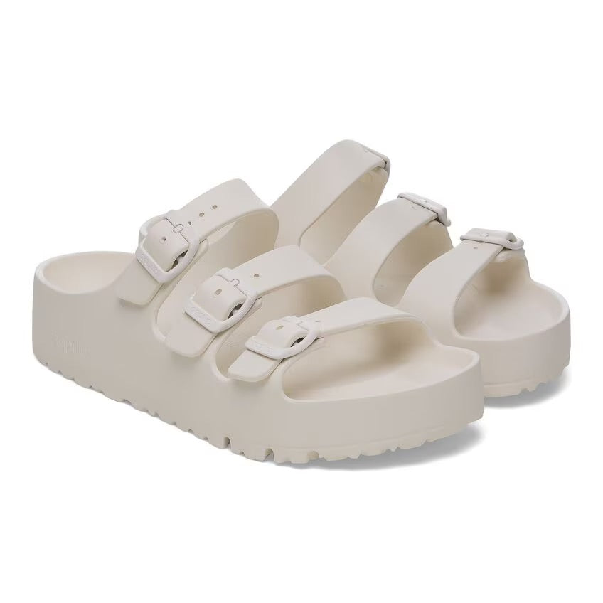 Birkenstock FLORIDA III PLATFORM EVA 1029770 Eggshell | EVA Largeur Étroite - Boutique du Cordonnier