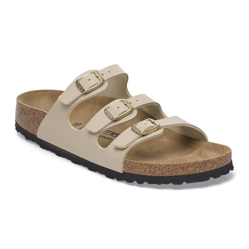 Birkenstock FLORIDA 1029244 Sandcastle | Birko-Flor Largeur Régulière - Boutique du Cordonnier