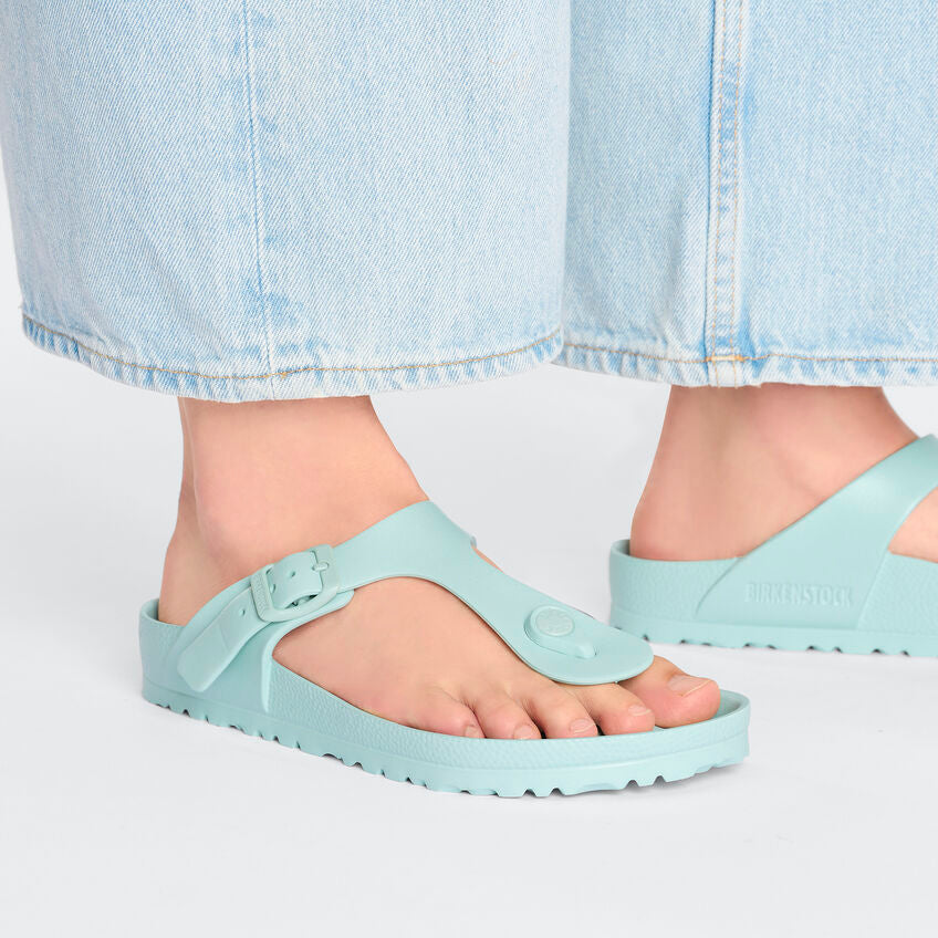 Birkenstock GIZEH EVA 1027400 Surf Green | EVA Largeur Régulière - Boutique du Cordonnier