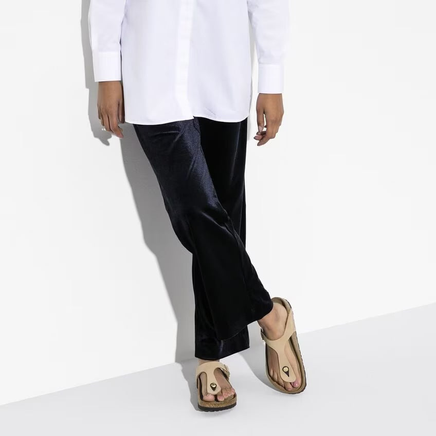 Birkenstock GIZEH SOFT 1018999 Sandcastle | Nubuck Largeur Régulière - Boutique du Cordonnier