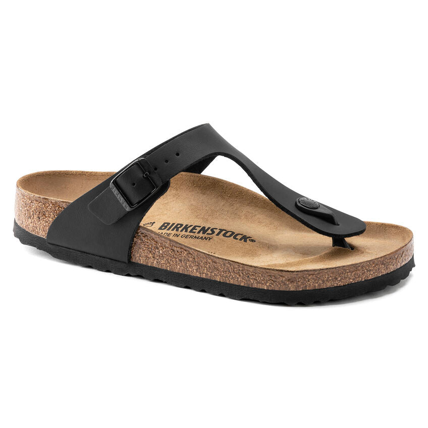 Birkenstock GIZEH 043693 Noir Largeur Étroite - Boutique du Cordonnier