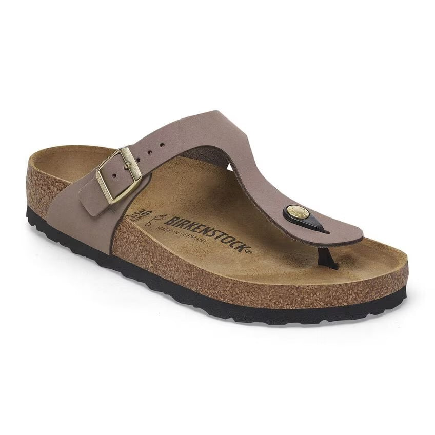 Birkenstock GIZEH 1029504 Faded Purple | Nubuck Largeur Régulière - Boutique du Cordonnier