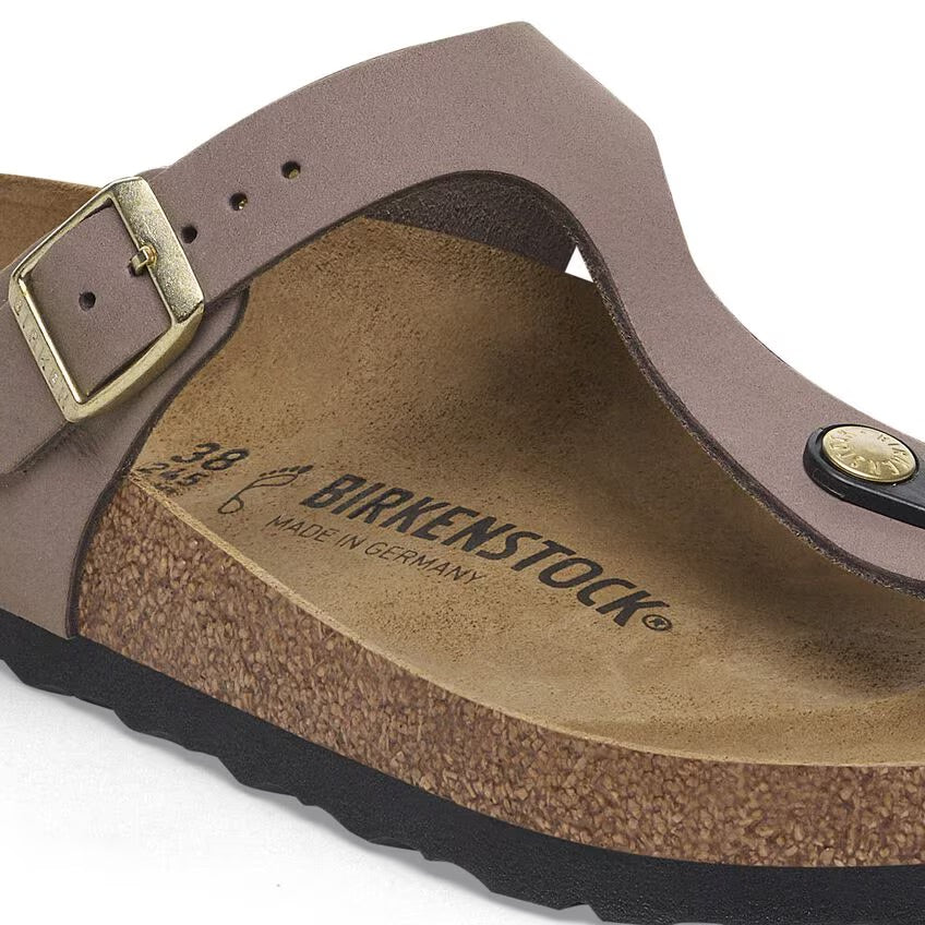 Birkenstock GIZEH 1029504 Faded Purple | Nubuck Largeur Régulière - Boutique du Cordonnier
