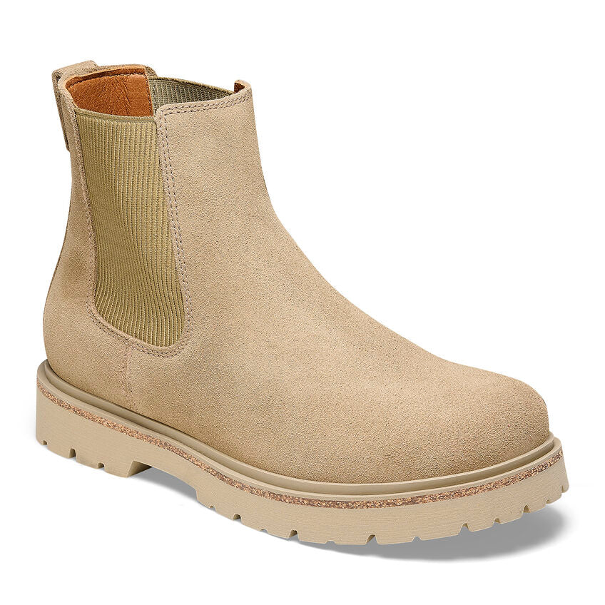 Birkenstock HIGHWOOD 1025759 Taupe | Suède Largeur Régulière - Boutique du Cordonnier